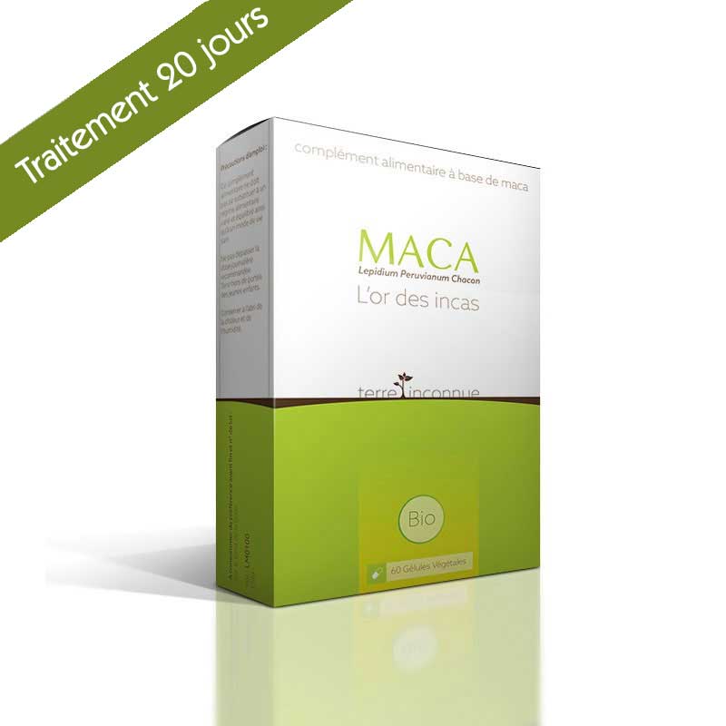 Maca Lepidium Peruvianum Chacon – 60 Gélules