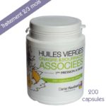 200 Capsules D’huile Vierge D’Onagre Et De Bourrache De 500mg