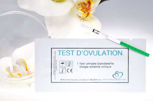Lot de 10x Tests d’ovulation bandelette 25ui